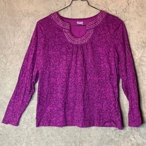 Floral Long Sleeve Top